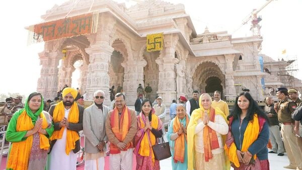 Ayodhya Ram Mandir-Kejriwal: Delhi Chief Minister visited Ram Mandir in Ayodhya.. Sensational comments