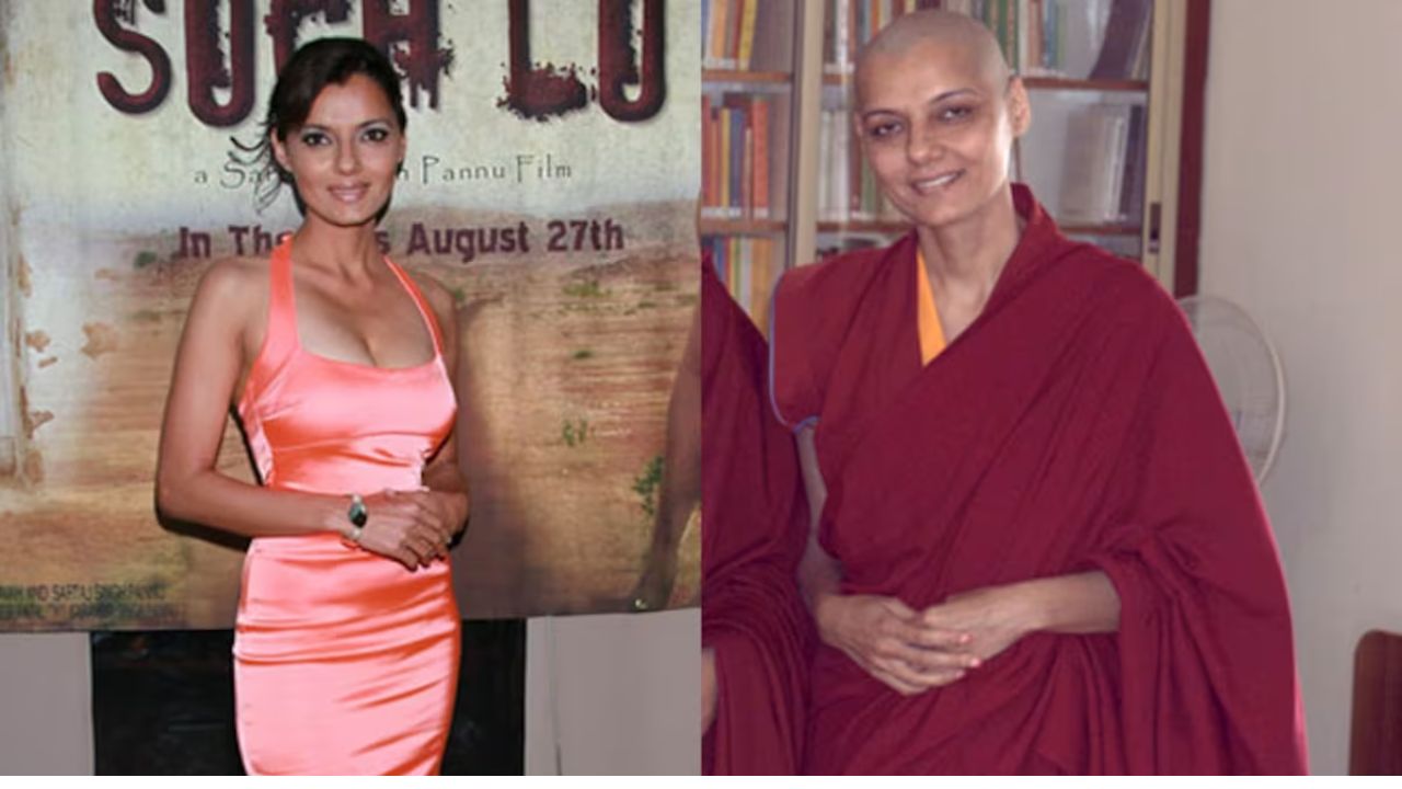Barkha madan : The beautiful heroine turned Buddhist monk