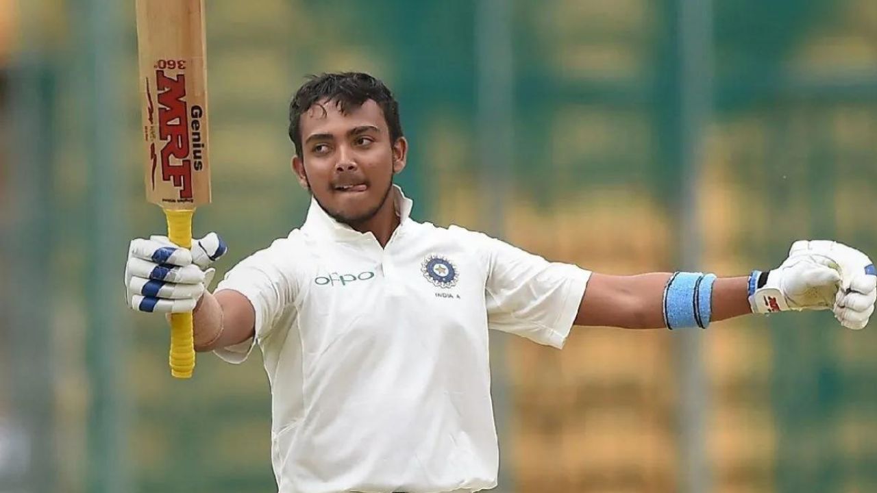 Prithvi Shaw: This cricketer is the only one in this level.. Ranji